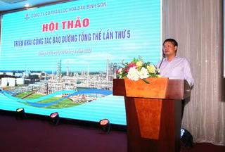Hội thảo công tác chuẩn bị bảo dưỡng tổng thể lần thứ 5 Nhà máy lọc dầu Dung Quất