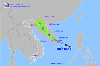 Tối nay, áp thấp nhiệt đới trên Biển Đông có thể mạnh thành bão