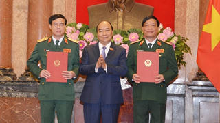 Một sĩ quan Quân đội được thăng quân hàm Thượng tướng trước niên hạn