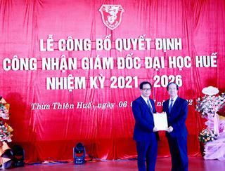 PGS.TS Lê Anh Phương giữ chức Giám đốc Đại học Huế