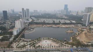 Ngắm công viên hồ Phùng Khoang gần 3.500 tỷ sắp đưa vào hoạt động