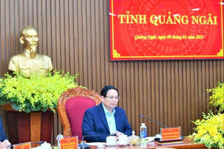 Thủ tướng Phạm Minh Chính: Quảng Ngãi cần tiếp tục phát huy tinh thần tự lực, tự cường