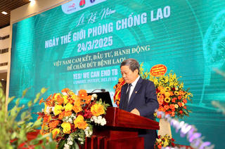 Số người mắc lao có nguy cơ lây nhiễm trong cộng đồng còn lớn