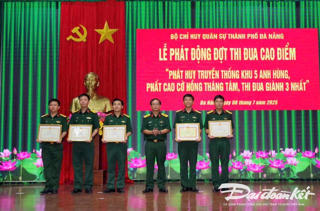 TP Đà Nẵng: Phát động đợt thi đua cao điểm chào mừng các sự kiện trọng đại của đất nước