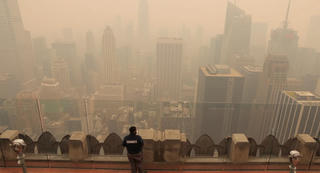 Khói mù bủa vây các đô thị