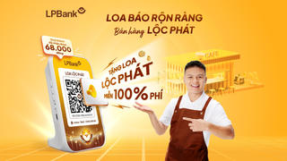 LPBank ra mắt Loa Lộc Phát với tính năng thông báo biến động số dư bằng giọng nói