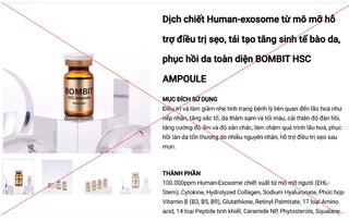 TPHCM phát hiện nhiều cơ sở quảng cáo 'công nghệ tế bào gốc' trái phép