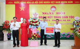 Chủ nhiệm Ủy ban Kinh tế của Quốc hội dự Ngày hội Đại đoàn kết tại Quảng Ninh