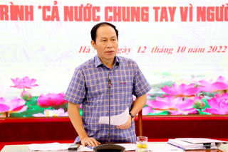 Tạo sự lan tỏa mạnh mẽ cho chương trình 'Cả nước chung tay vì người nghèo' năm 2022