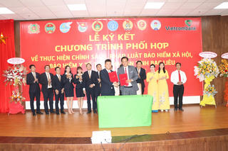 Bạc Liêu: Ký kết quy chế phối hợp thực hiện chính sách BHXH, BHYT