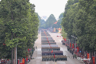 Tổng duyệt diễu hành, diễu binh Quốc khánh 2/9: Trùng trùng quân đi như sóng