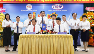 VDB ký kết hợp tác tài trợ vốn Cty Thạnh Phú Tân Hoàn Cầu JSC