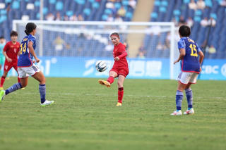 ASIAD 19: ĐT nữ Việt Nam thua ĐT nữ Nhật Bản 0-7