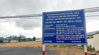 Quảng Trị: Bàn giao 69,9% mặt bằng sạch thi công cao tốc Vạn Ninh - Cam Lộ