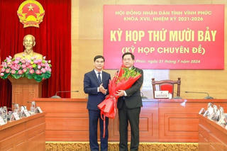 Vĩnh Phúc có tân Chủ tịch UBND tỉnh
