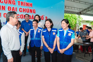 TPHCM: Xuất quân hỗ trợ đồng bào khắc phục hậu quả cơn bão số 3