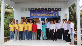 Niềm vui an cư trong ngôi nhà Đại đoàn kết