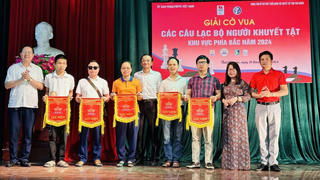 Thái Nguyên đăng cai Giải cờ vua người khuyết tật khu vực phía Bắc