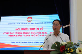 Phụ huynh tại TP HCM được lấy ý kiến về năm học mới