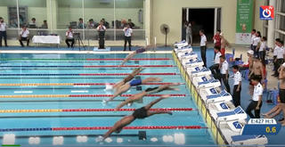 4 kình ngư Việt Nam phá kỷ lục SEA Games bơi 4x200 m nam