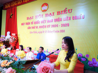 Đà Nẵng: Bà Phạm thị Hồng Hạnh tái cử Chủ tịch Ủy ban MTTQ quận Liên Chiểu