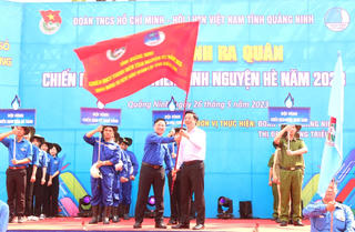 Quảng Ninh: 5 nhóm chỉ tiêu trong Chiến dịch Thanh niên tình nguyện hè năm 2023