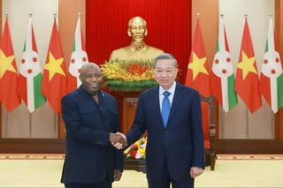 Tổng Bí thư Tô Lâm tiếp Tổng thống nước Cộng hòa Burundi