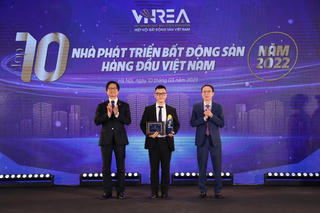 DOJI LAND lọt top 10 nhà phát triển bất động sản hàng đầu Việt Nam 2022