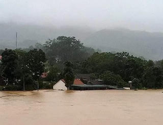 Mưa lớn. hơn 1.000 hộ dân tại huyện Quỳ Châu bị ngập lụt