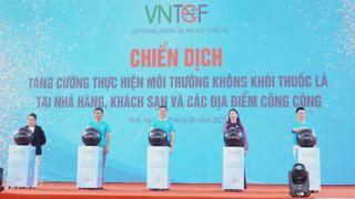 Khởi động chiến dịch “nhà hàng – khách sạn xanh – sạch – không khói thuốc”