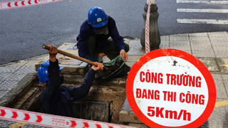 Bão số 5: Người dân Đà Nẵng chủ động ứng phó mưa lớn, ngập úng