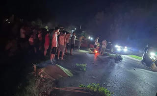 Phú Thọ: Va chạm xe lúc chập tối, 2 người tử vong