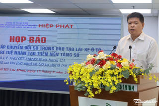 TP Hồ Chí Minh: Ra mắt giải pháp đào tạo lái xe trên nền tảng số tích hợp trí tuệ nhân tạo