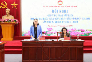 Nhiều ý kiến tâm huyết góp ý dự thảo văn kiện Đại hội đại biểu toàn quốc MTTQ Việt Nam lần thứ X