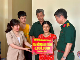 Quảng Ninh: Tiếp thêm động lực để nạn nhân da cam vươn lên trong cuộc sống