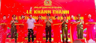 Khánh thành Nhà truyền thống Công an TP Hồ Chí Minh