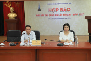 Giải báo chí quốc gia năm 2022 có 9 giải A