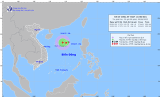 Chủ động ứng phó với áp thấp nhiệt đới trên biển Đông