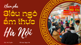 Khám phá “siêu ngõ ẩm thực” Hà Nội