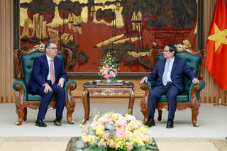 Thủ tướng tiếp Tổng Giám đốc dự án 1,5 tỷ USD của tập đoàn Trump Organization tại Việt Nam