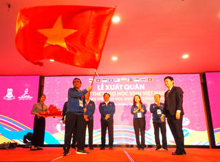 Đoàn thể thao học sinh Việt Nam xuất quân tham dự ASEAN Schools Games 13