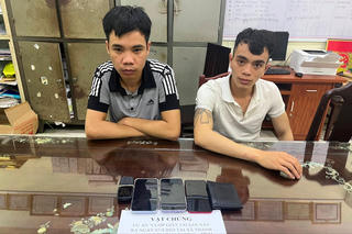 Vĩnh Phúc: Bắt khẩn cấp 2 đối tượng cướp giật tài sản trên địa bàn nhiều tỉnh