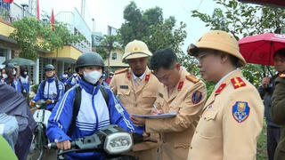 Phú Thọ: Đề nghị hạ hạnh kiểm đối với học sinh, sinh viên vi phạm giao thông