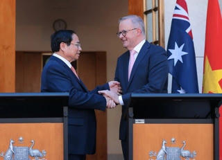 Việt Nam - Australia nâng cấp quan hệ lên Đối tác Chiến lược Toàn diện