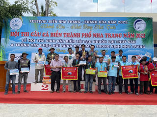 Khánh Hòa: Hội thi Câu cá biển TP. Nha Trang tại Festival Biển Nha Trang - Khánh Hòa 2023