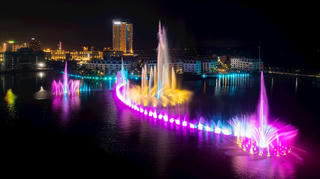 Hình ảnh kỳ ảo của show nhạc nước đạt 3 kỷ lục Việt Nam