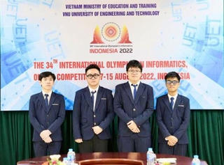Olympic Tin học quốc tế 2022:  4/4 học sinh Việt Nam đều đạt huy chương