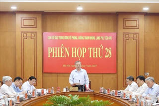 Tổng Bí thư chủ trì Phiên họp về phòng chống tham nhũng, lãng phí, tiêu cực