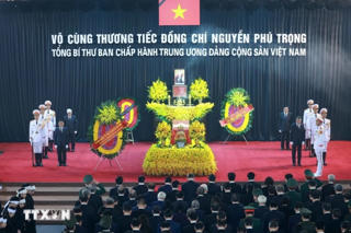 Tổ chức trọng thể Lễ viếng Tổng Bí thư Nguyễn Phú Trọng