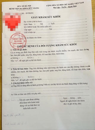 Cảnh báo tình trạng mạo danh bệnh viện, lừa đảo bán giấy khám sức khỏe
